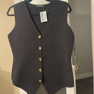 Emerson Lang Black vest